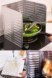 HomeInn Aluminum Foil Oil Gas Stove Baffle Cooking
